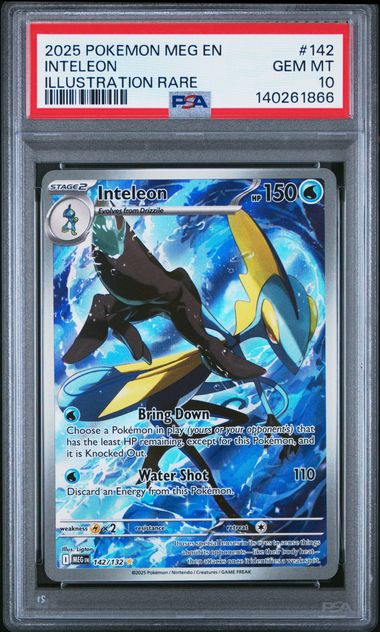 PSA 10 INTELEON MEGA EVOLUTION