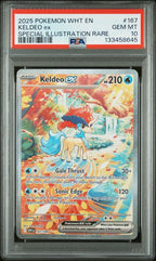 PSA 10 KELDEO EX WHITE FLARE