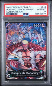 PSA 10 DONQUIXOTE DOFLAMINGO OP04