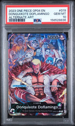 PSA 10 DONQUIXOTE DOFLAMINGO OP04