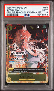 PSA 9 NICO OLVIA ONLINE REGIONALS V1-FINALIST