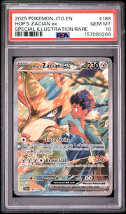 PSA 10 HOP'S ZACIAN EX SPECIAL ILLUSTRATION RARE