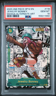 PSA 10 MANGA JEWELRY BONNEY
