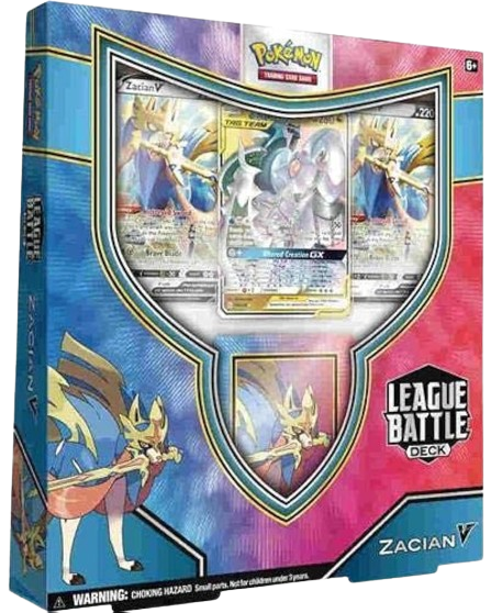 Zacian V League Battle Deck Box