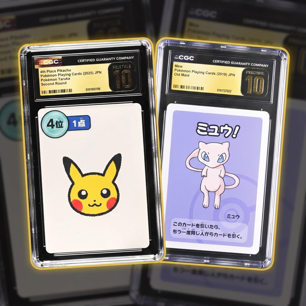 pokemon cgc slabs