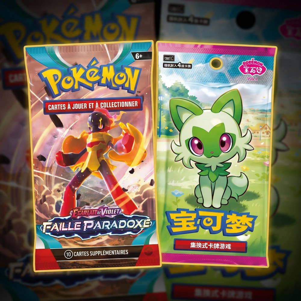 pokemon other language booster packs
