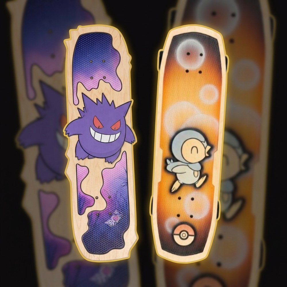skateboards pokemon center bear walker